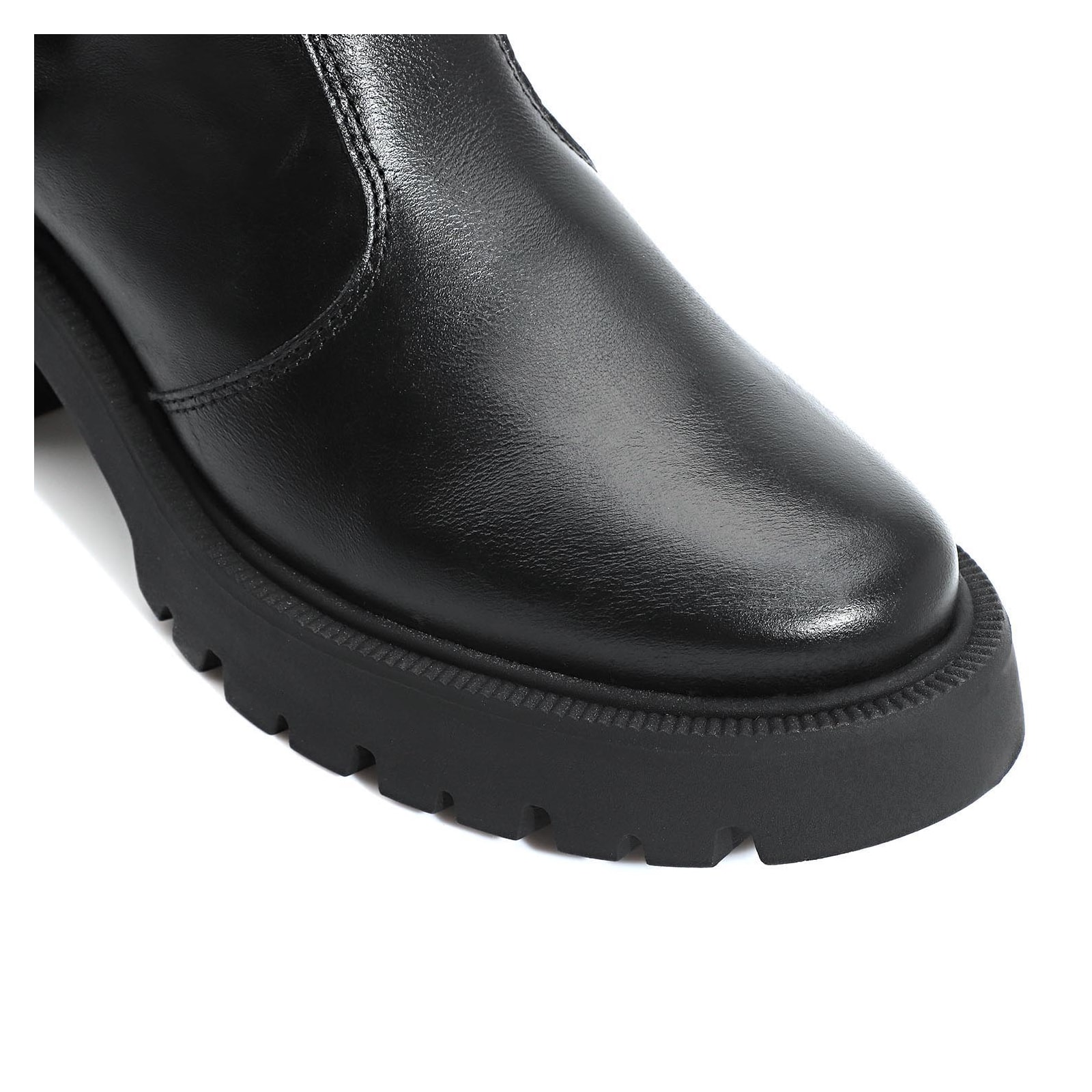Bota Couro Preto