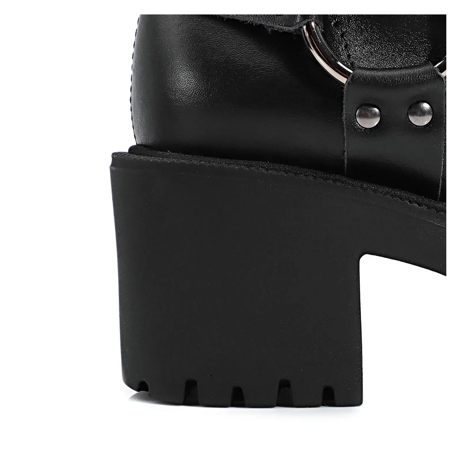 Bota Couro Preto