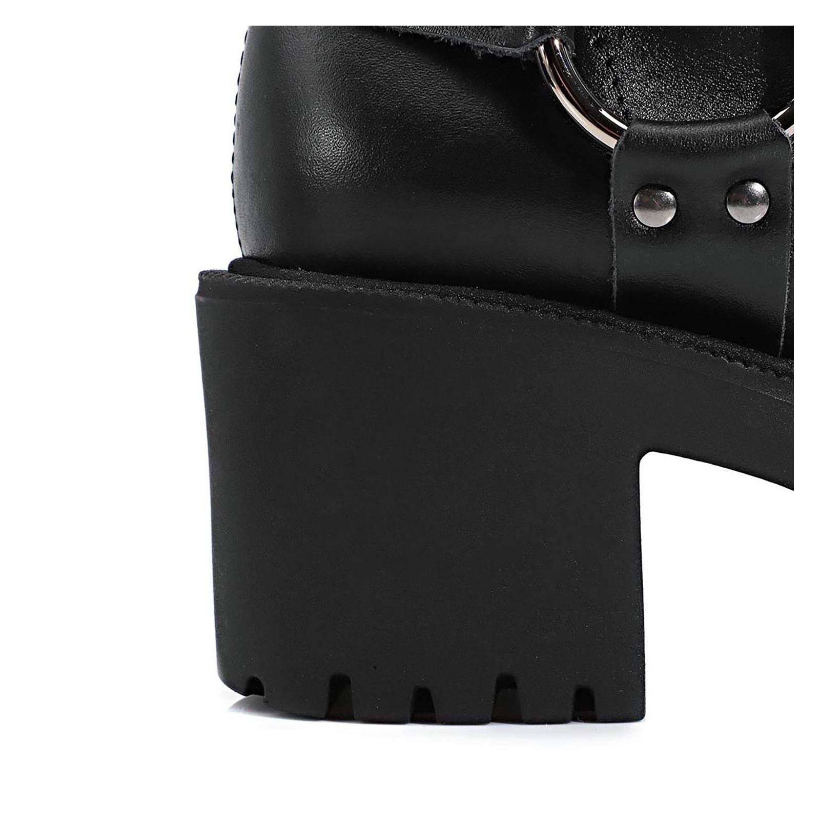 Bota Couro Preto
