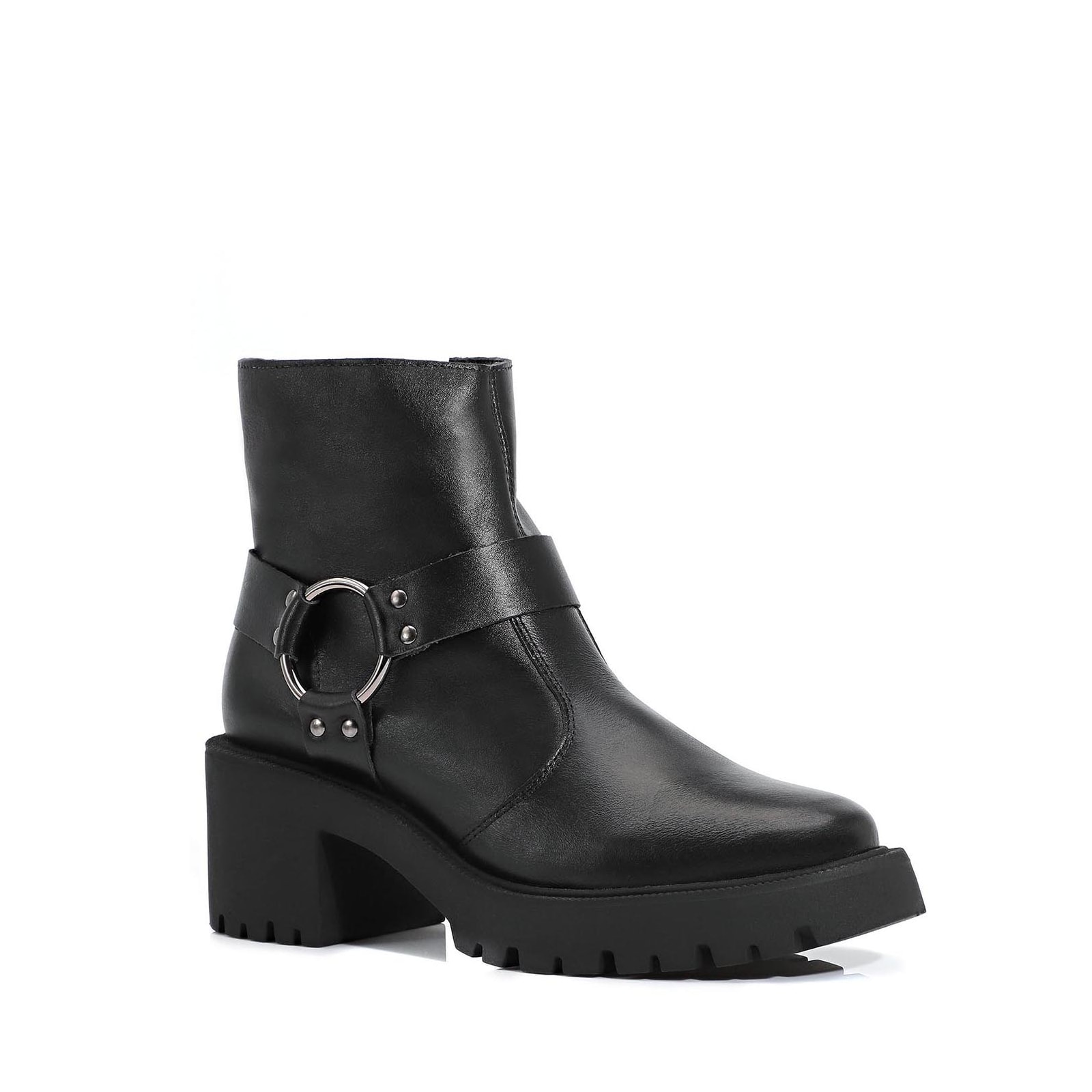 Bota Couro Preto