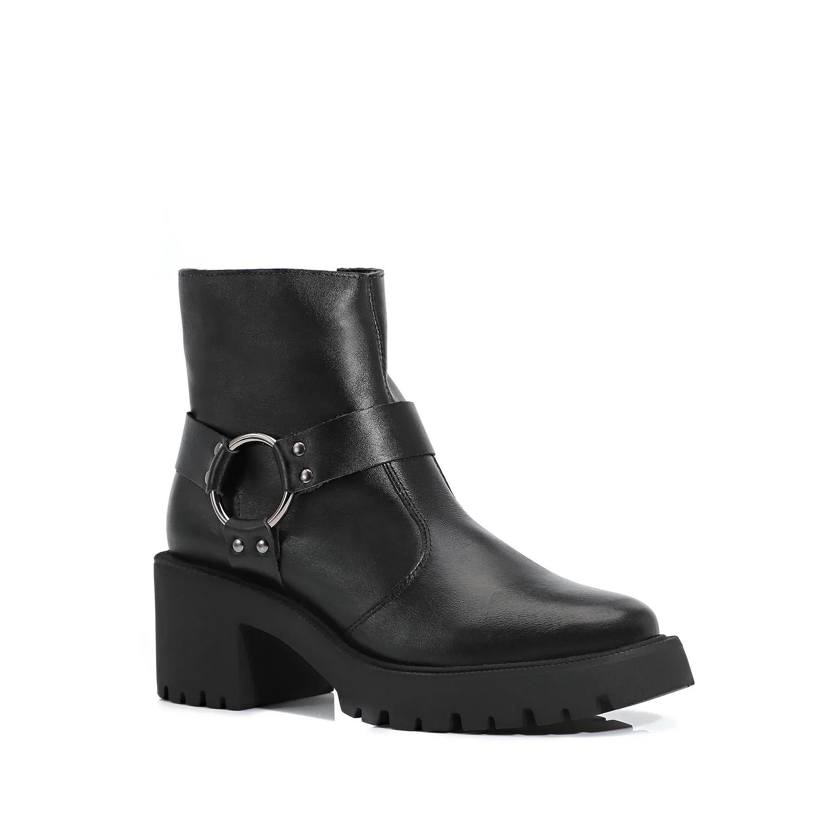 Bota Couro Preto
