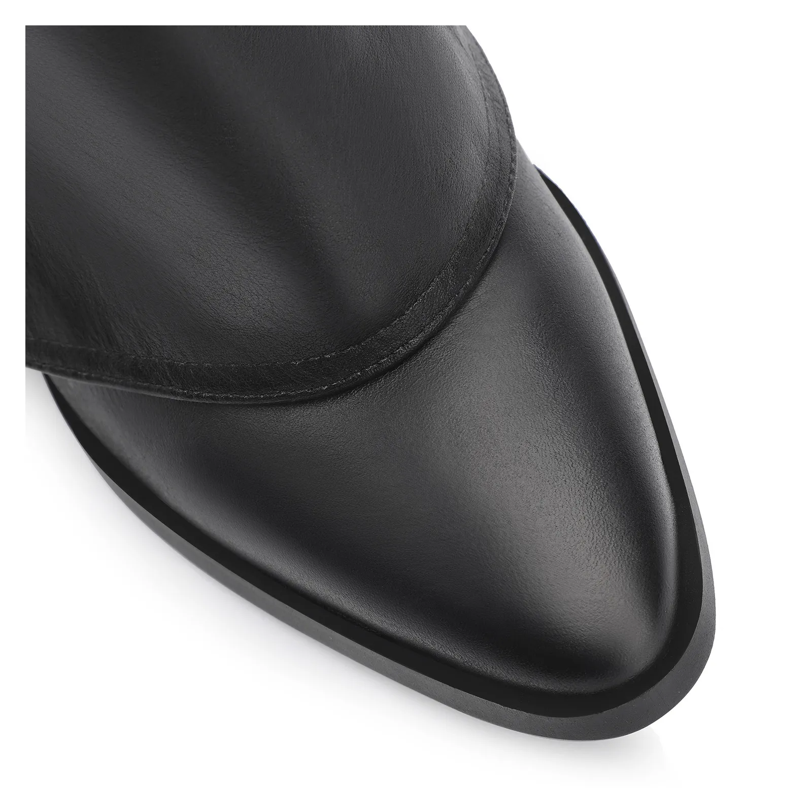 Bota Couro Preto