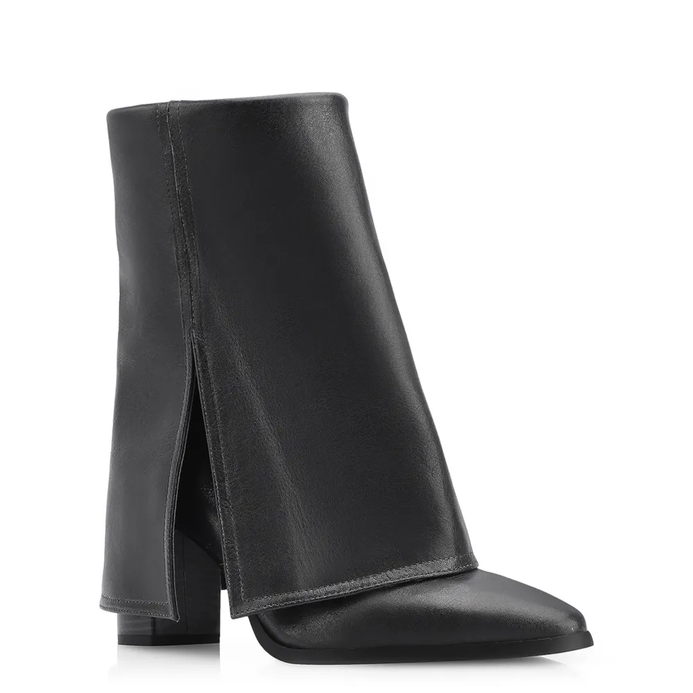 Bota Couro Preto