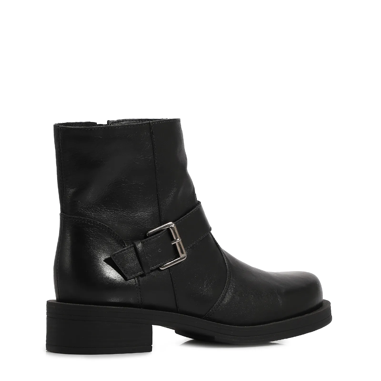 Bota Couro Preto