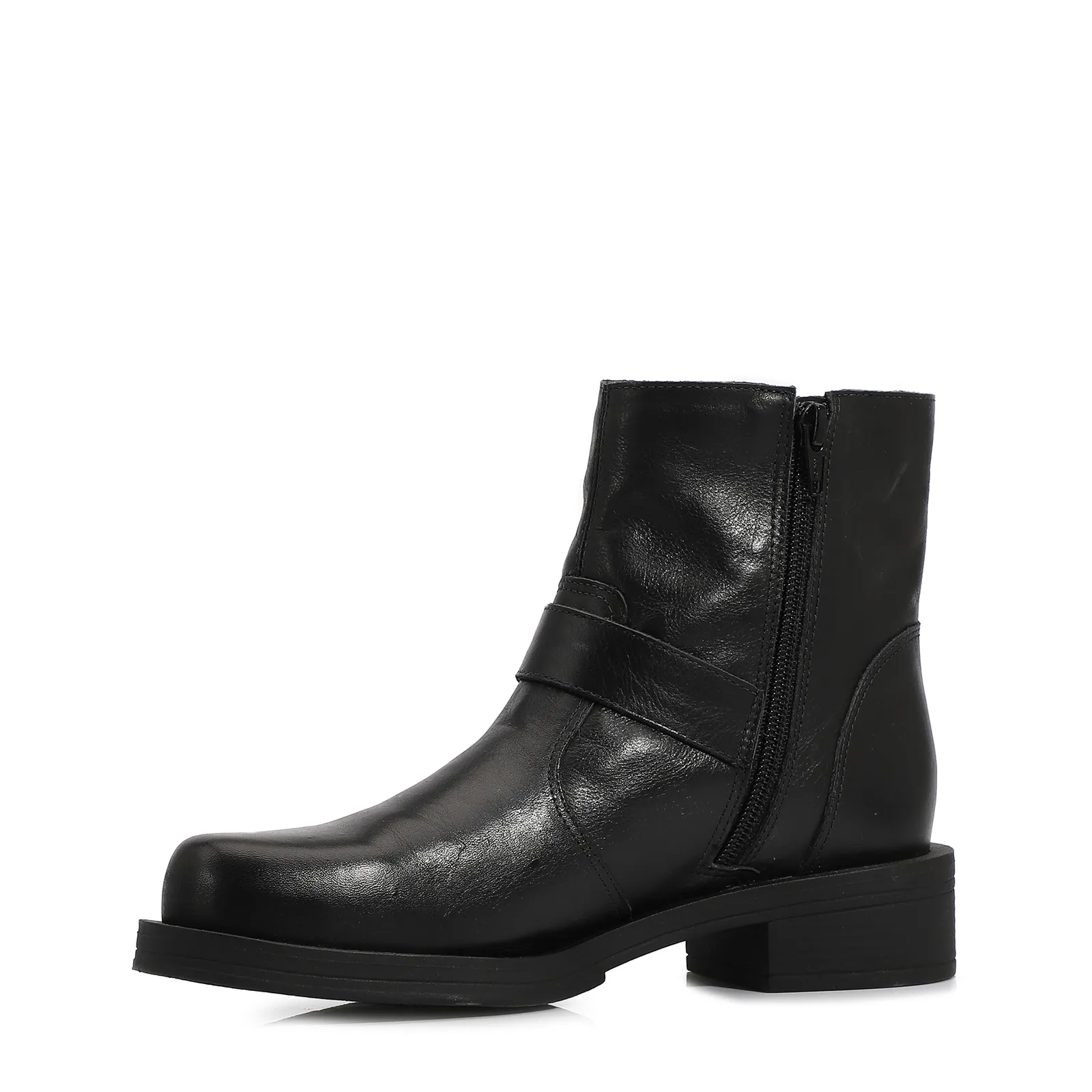 Bota Couro Preto