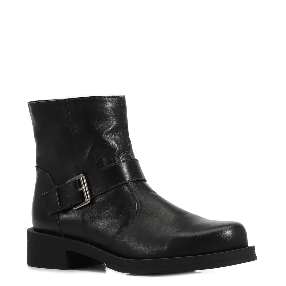 Bota Couro Preto