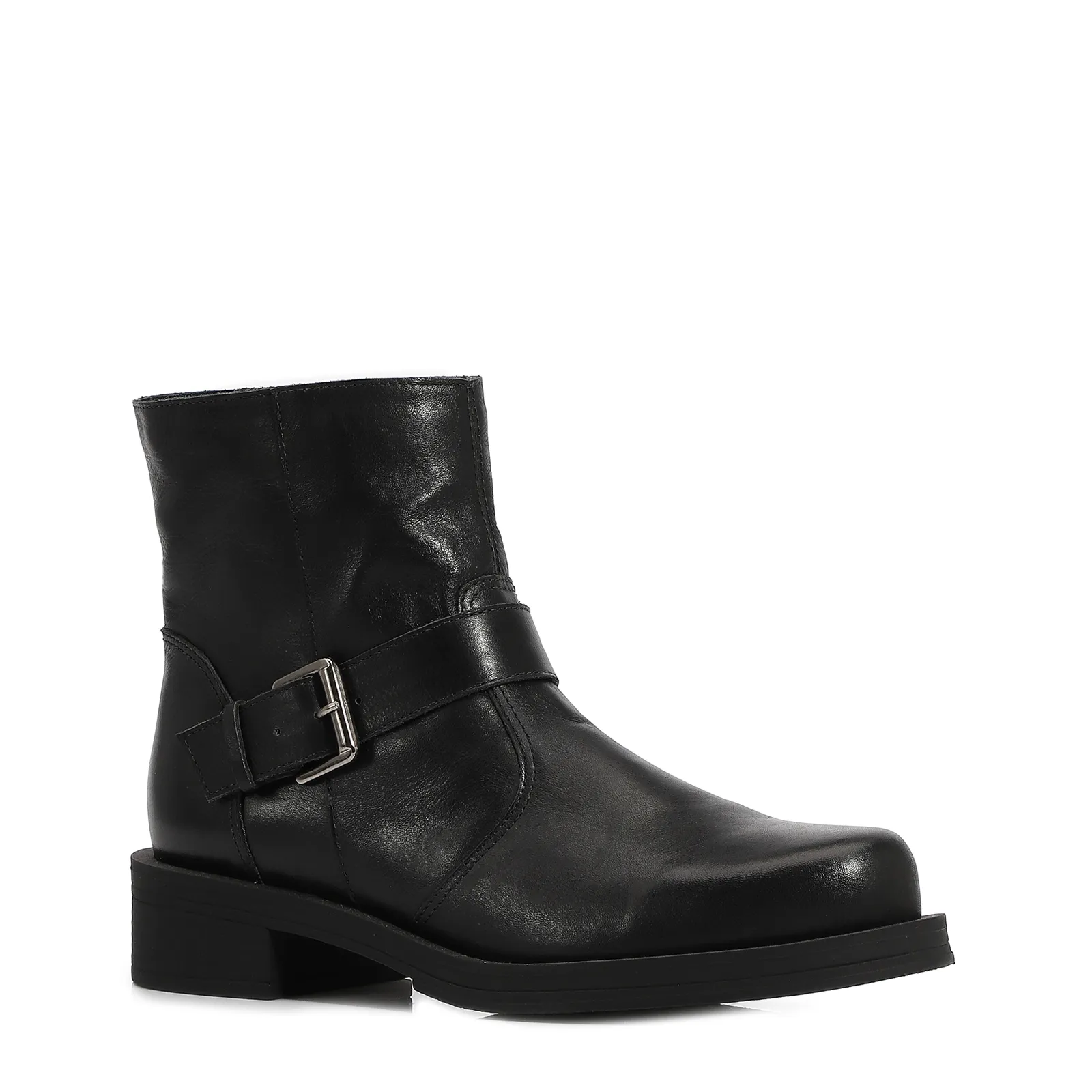 Bota Couro Preto