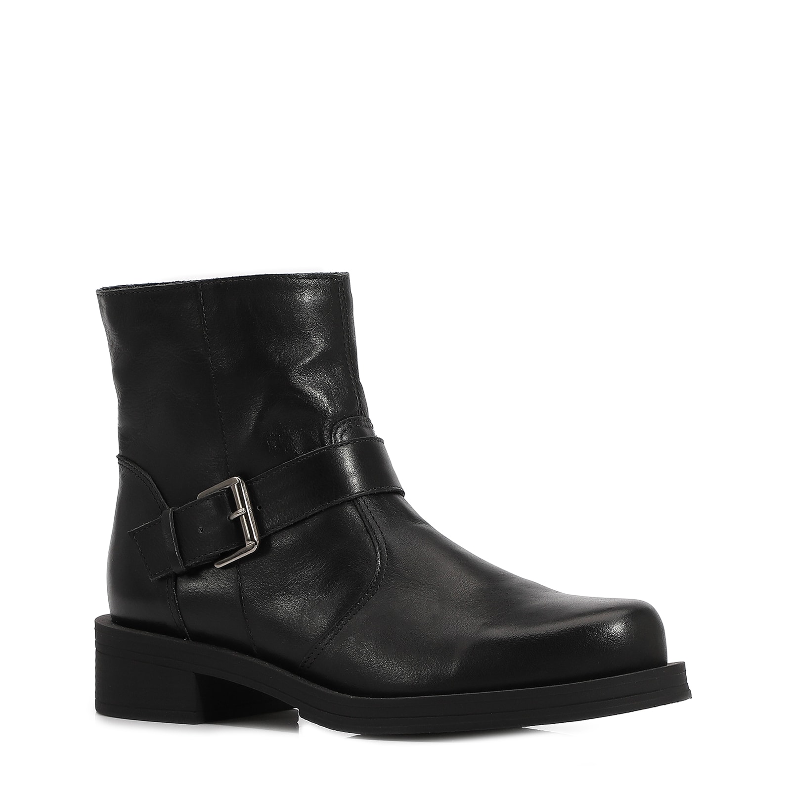 Bota Couro Preto