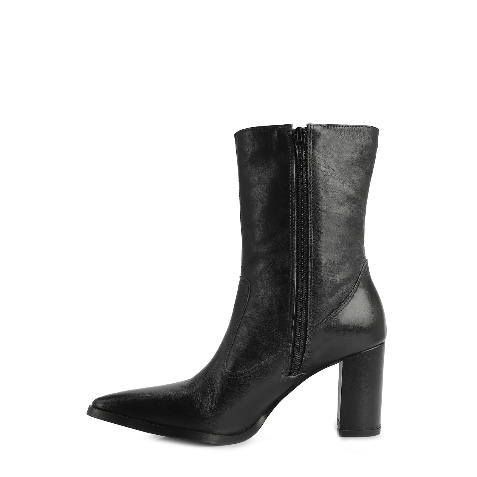 Bota Couro Preto