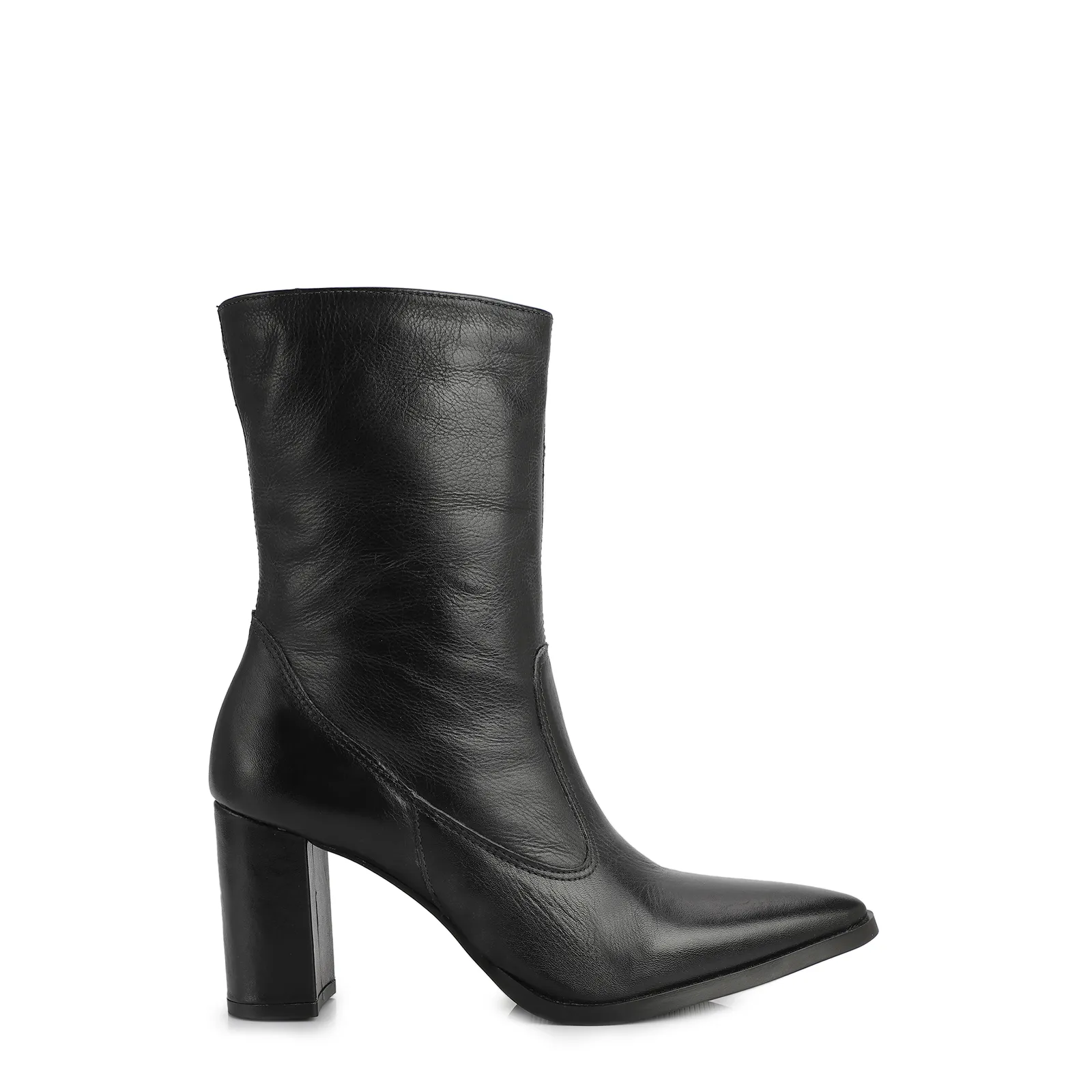 Bota Couro Preto