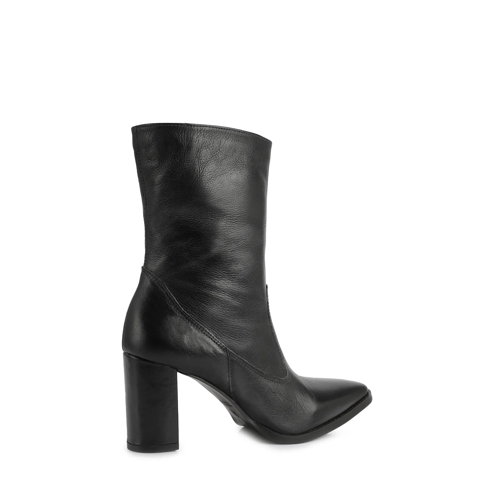 Bota Couro Preto