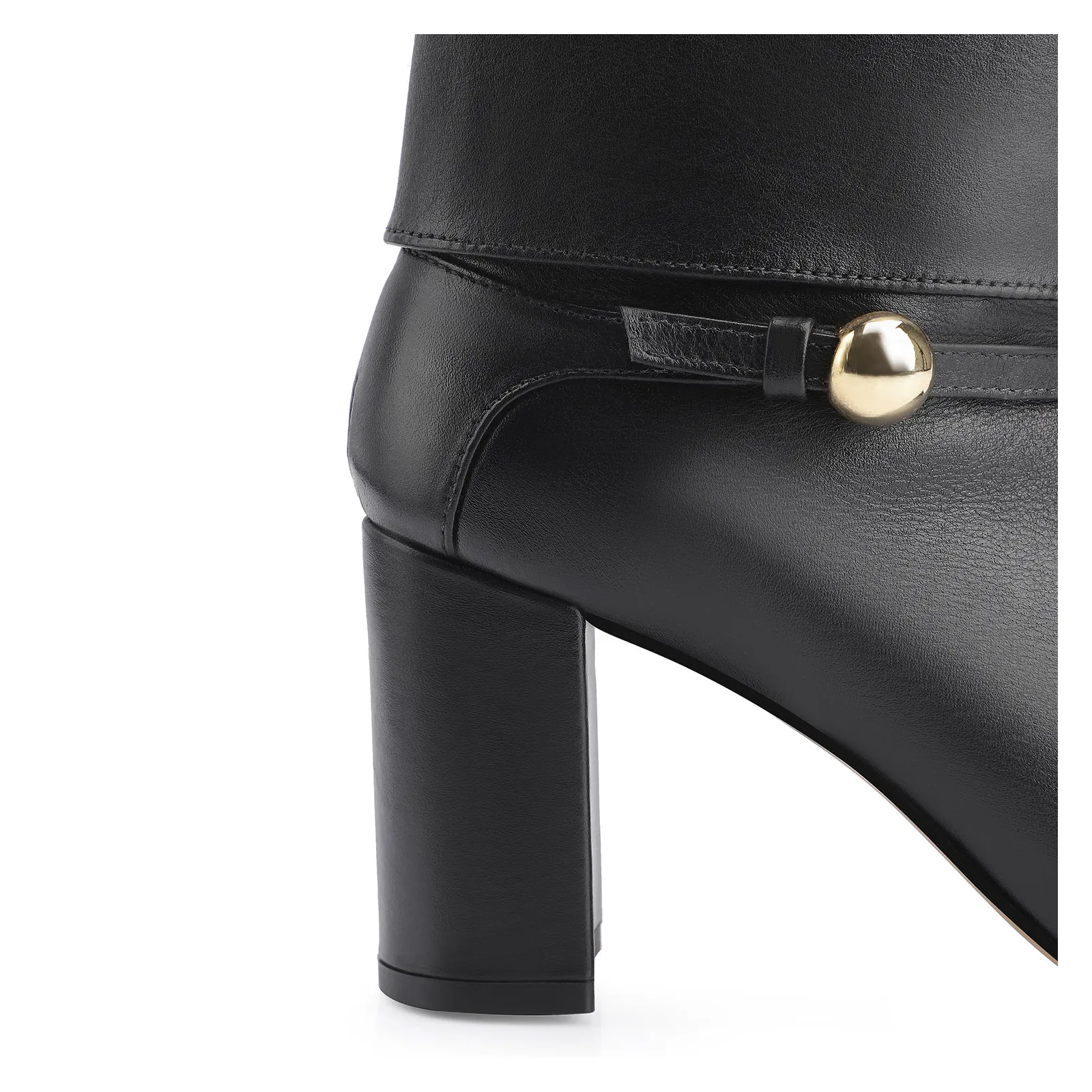 Bota Couro Preto
