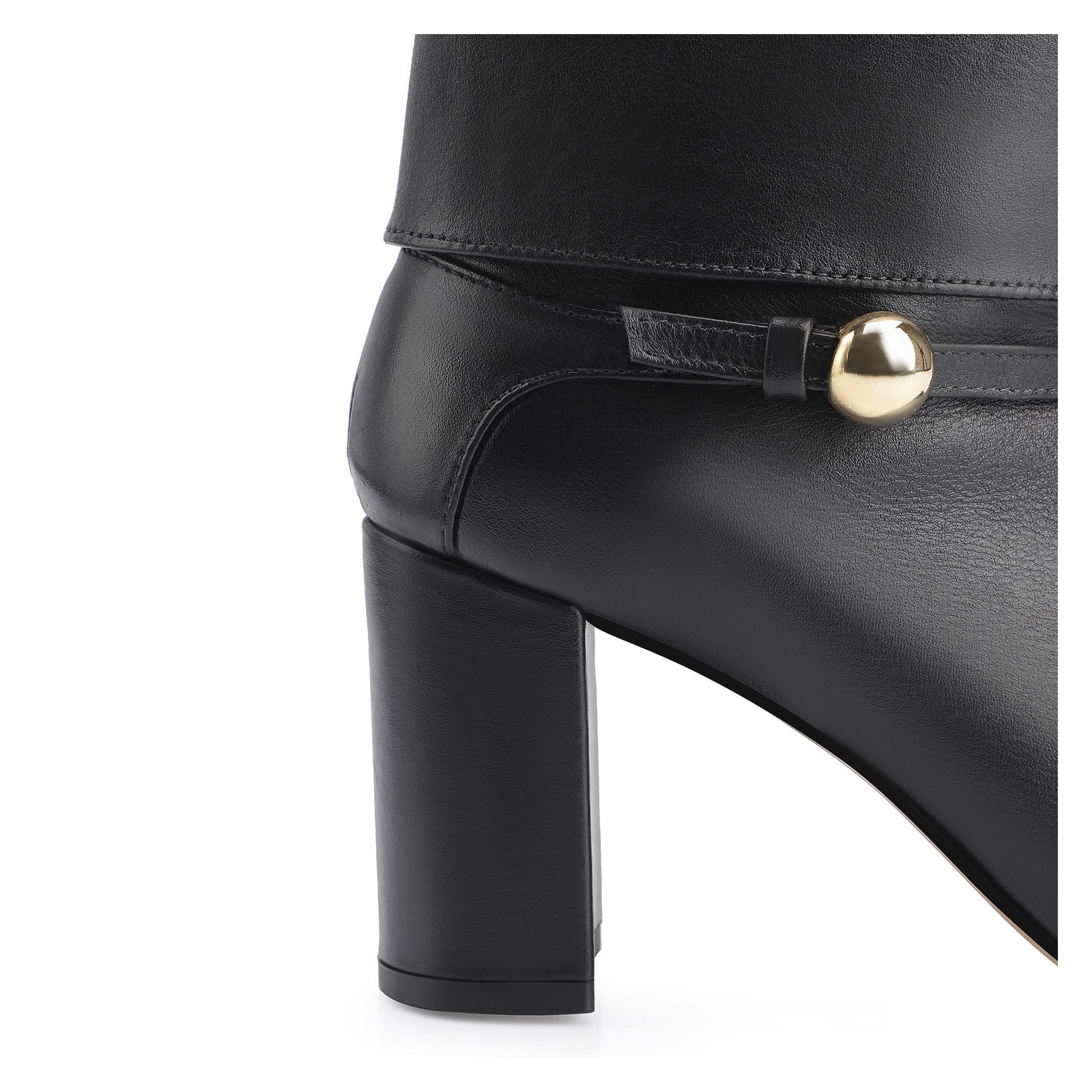 Bota Couro Preto