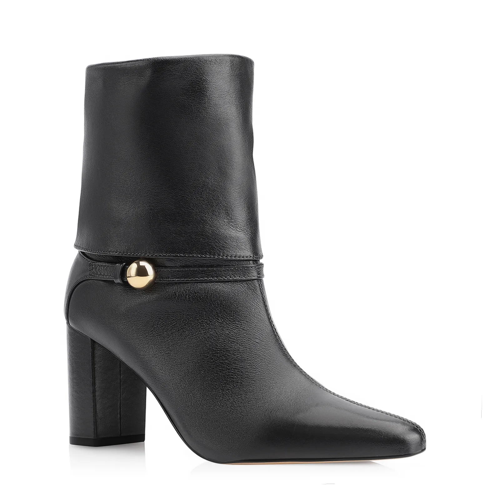 Bota Couro Preto