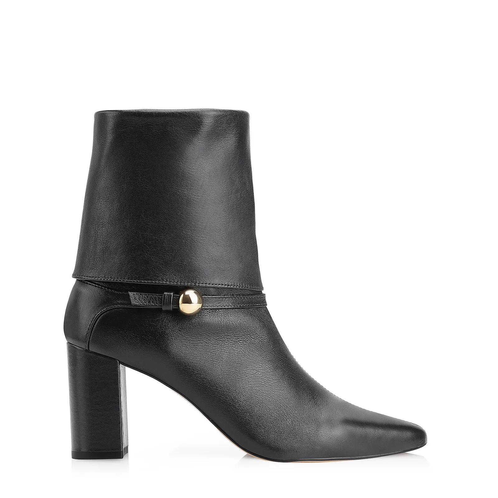 Bota Couro Preto