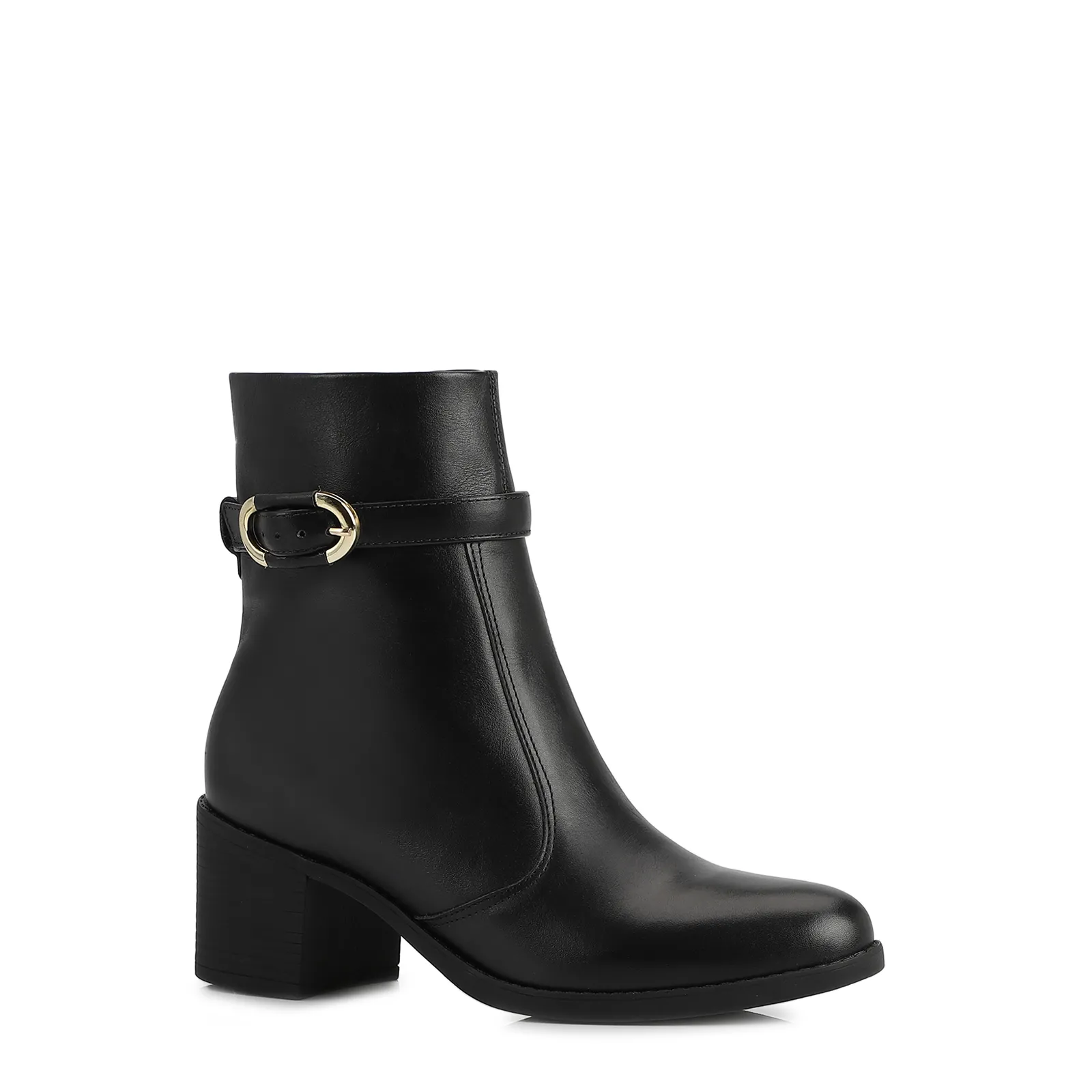 Bota Couro Preto