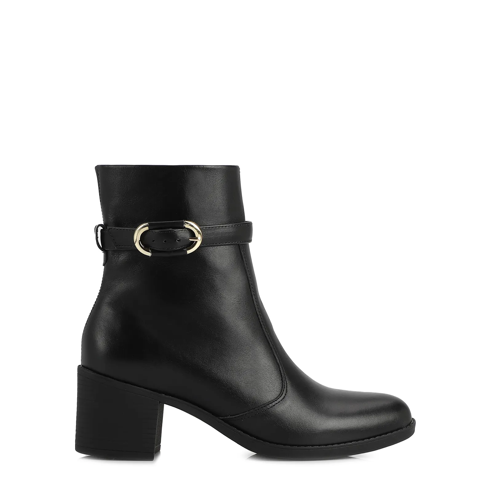 Bota Couro Preto