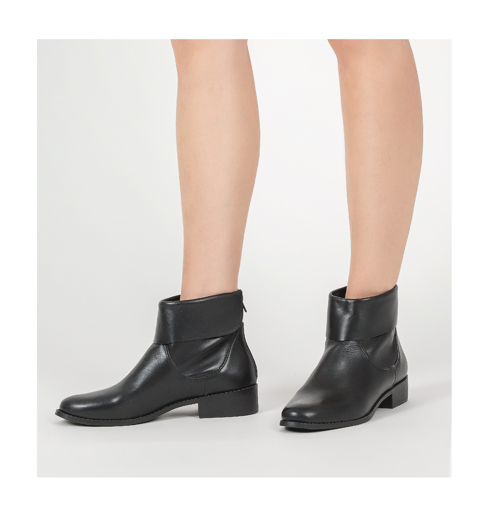 Bota Couro Preto