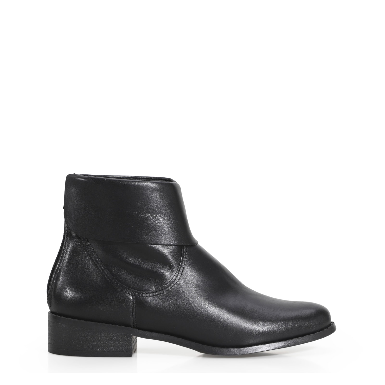 Bota Couro Preto