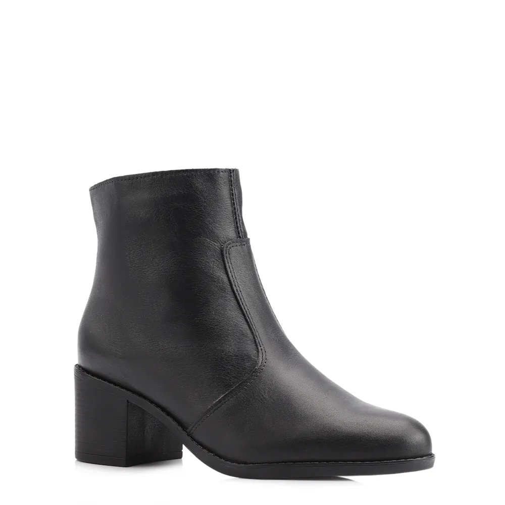 Bota Couro Preto