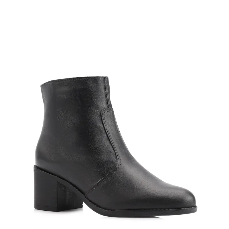 Bota Couro Preto