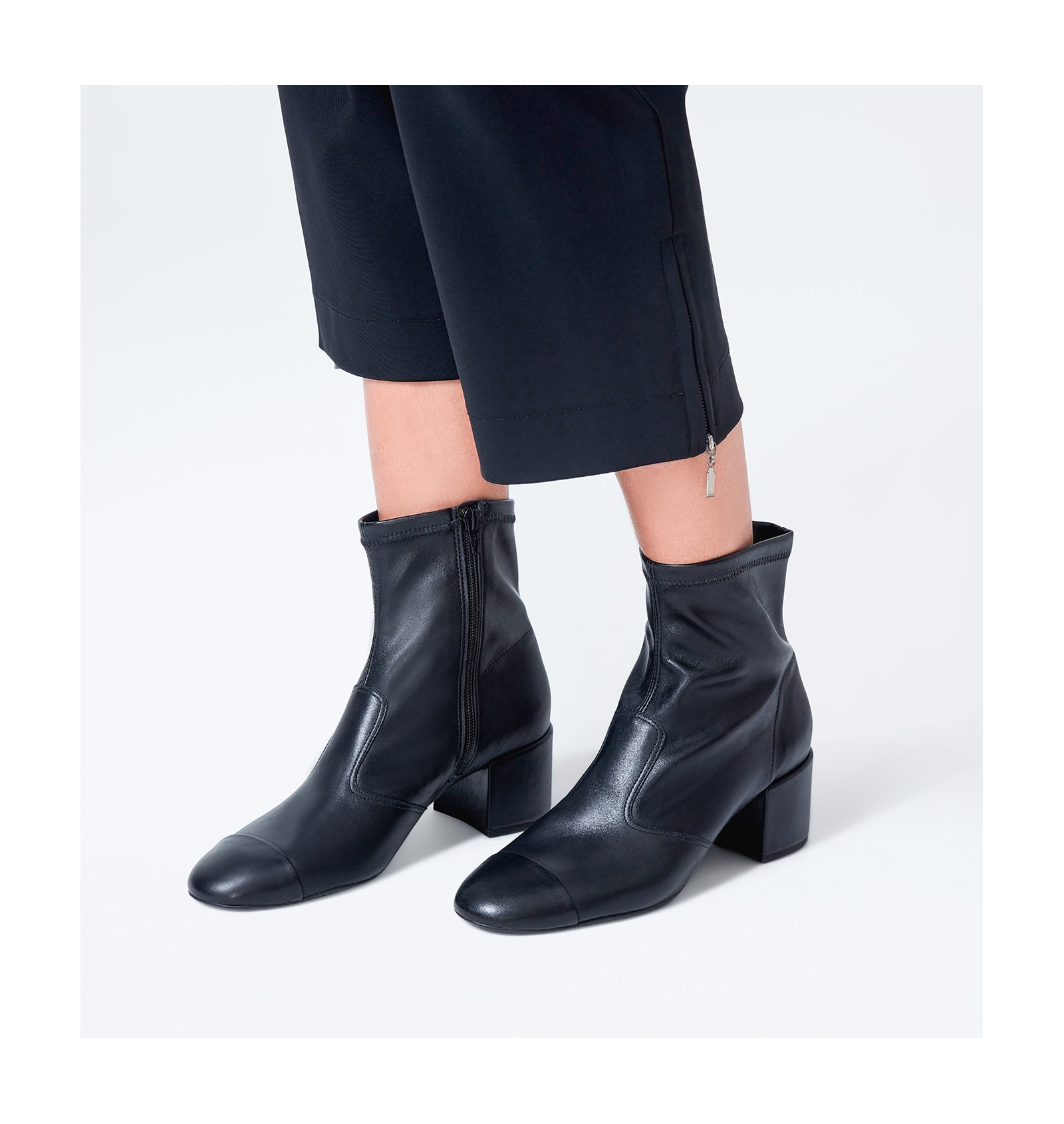 Bota Couro Preto