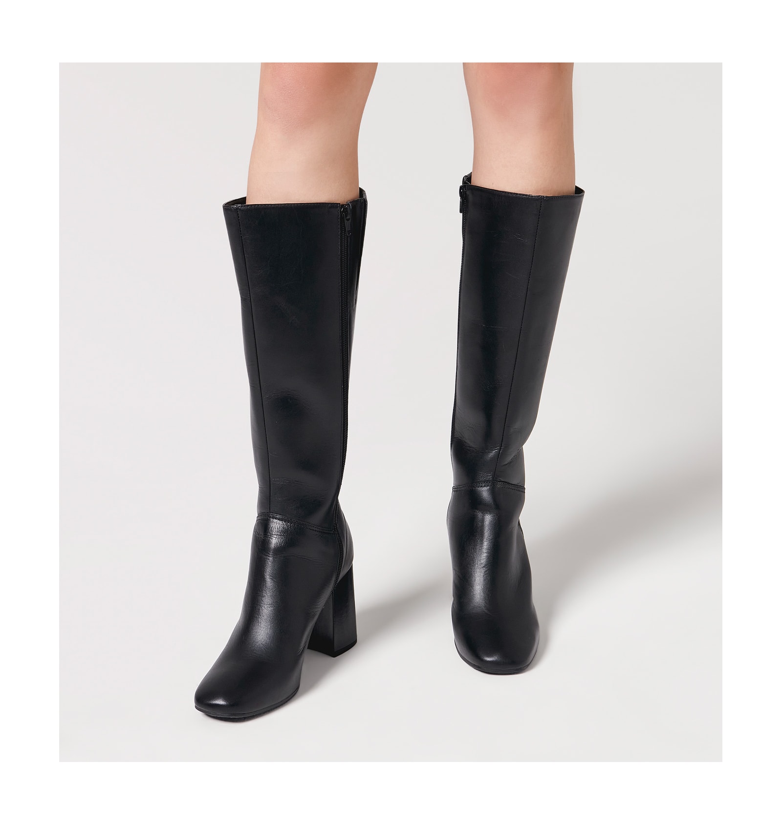 Bota Couro Preto
