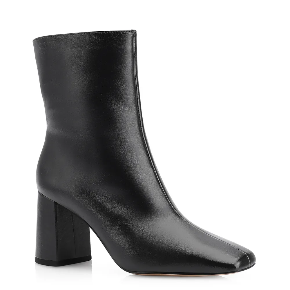 Bota Couro Preto