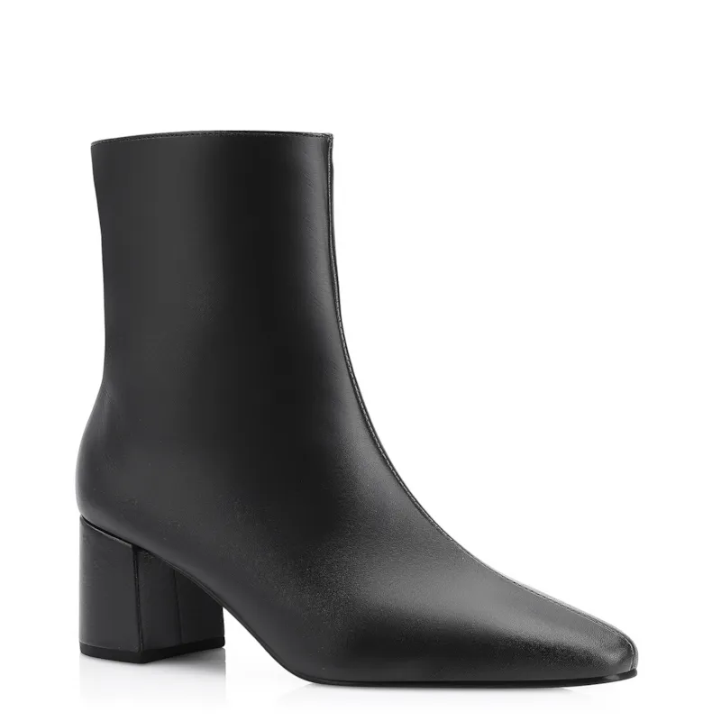 Bota Couro Preto