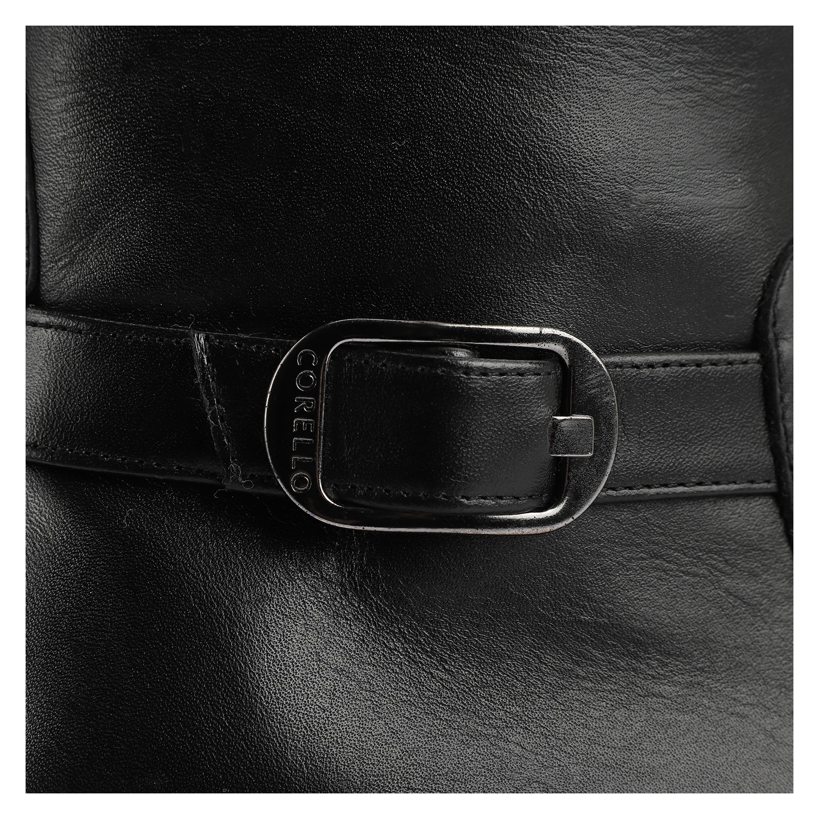 Bota Couro Preto