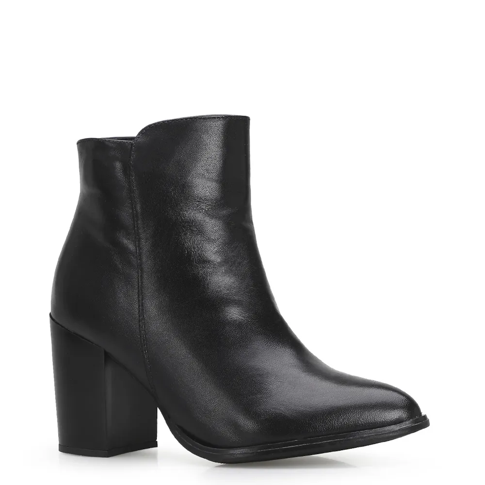 Bota Couro Preto