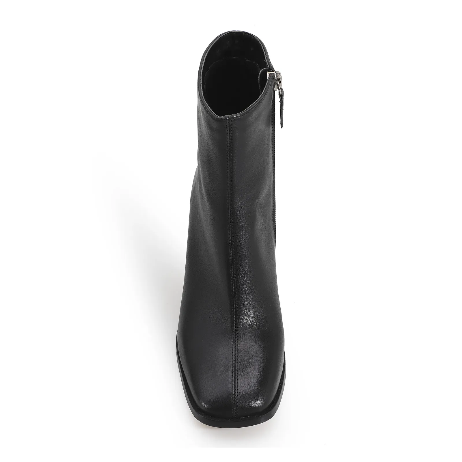  Bota Couro Preto