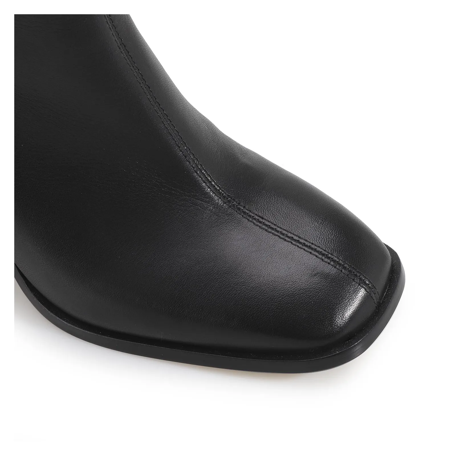  Bota Couro Preto