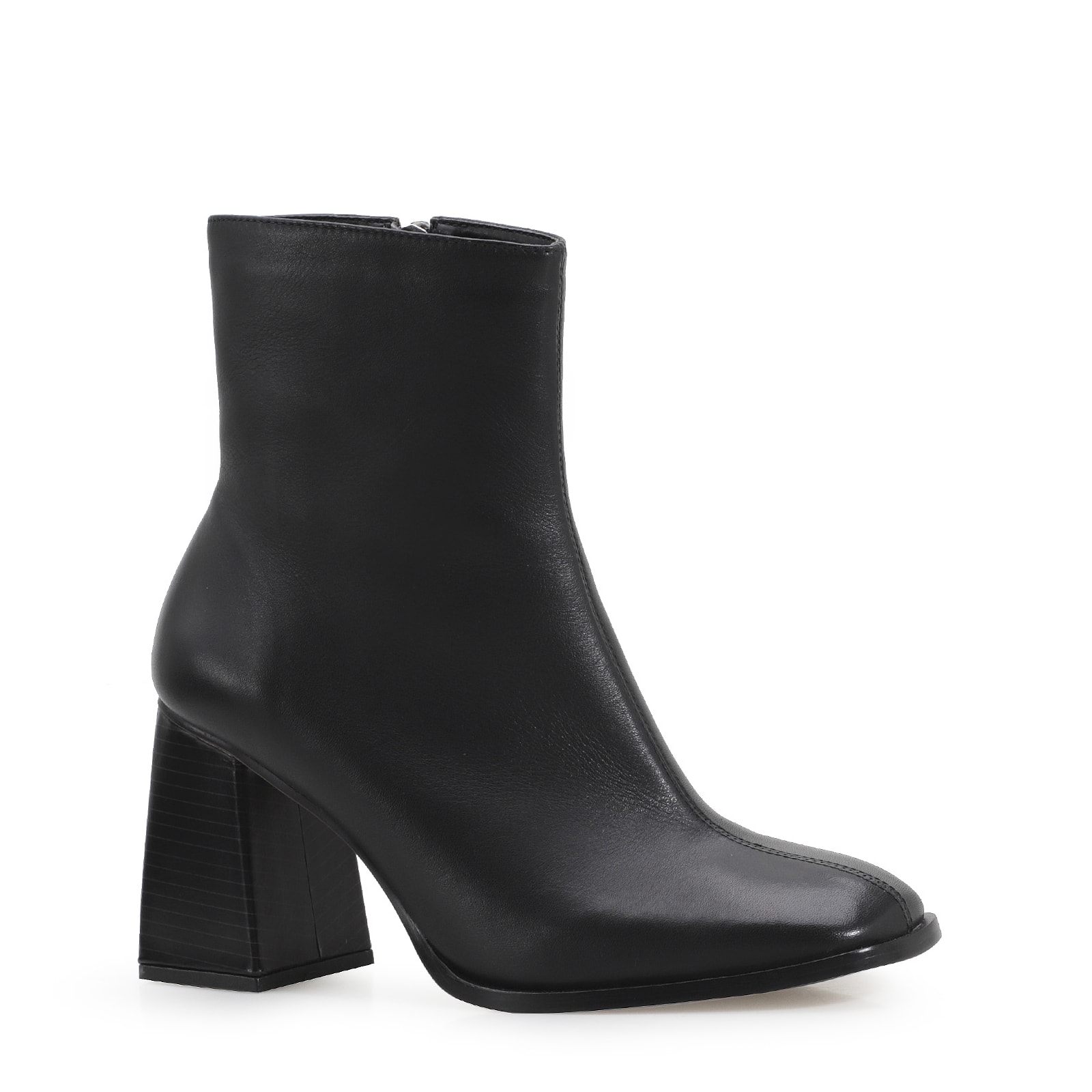  Bota Couro Preto