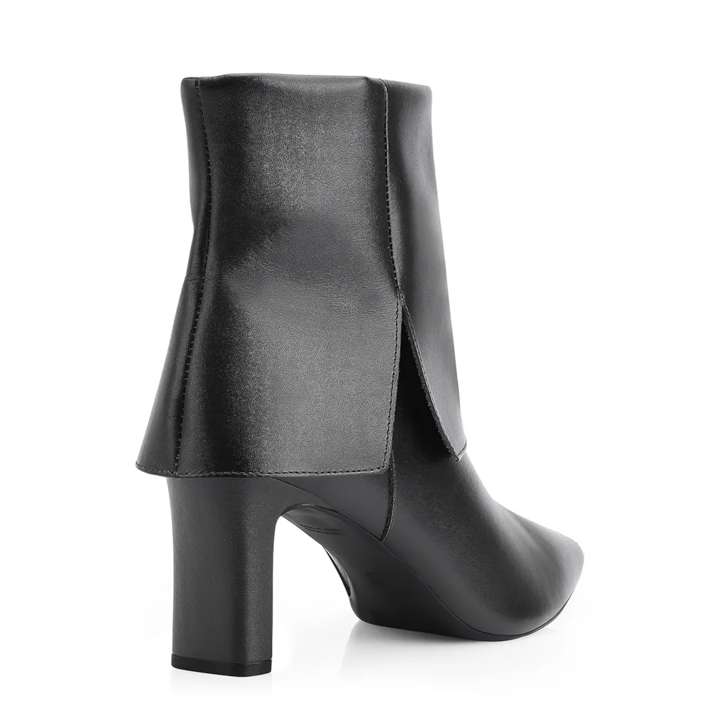 Bota Couro Preto Capa - imagem 3