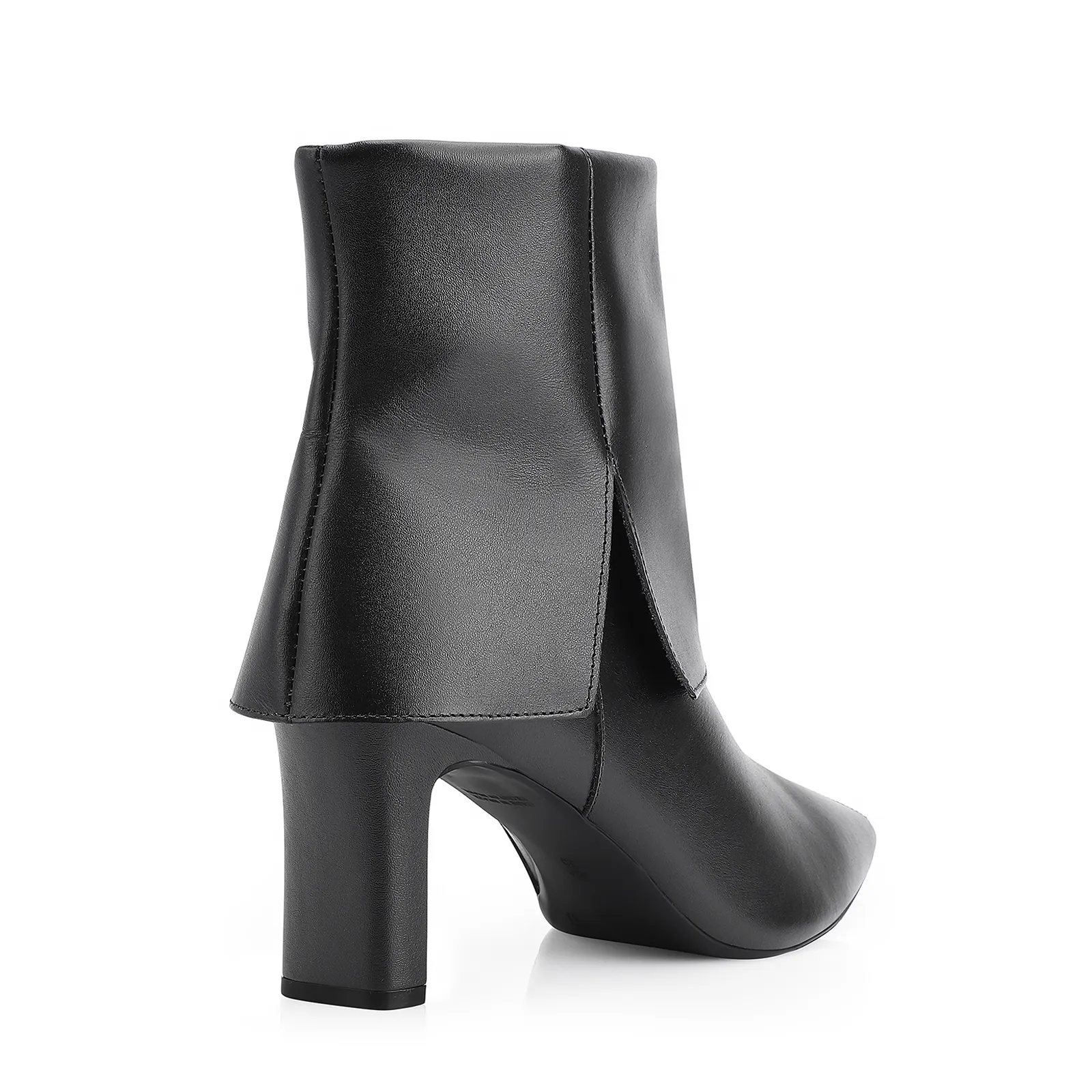 Bota Couro Preto Capa