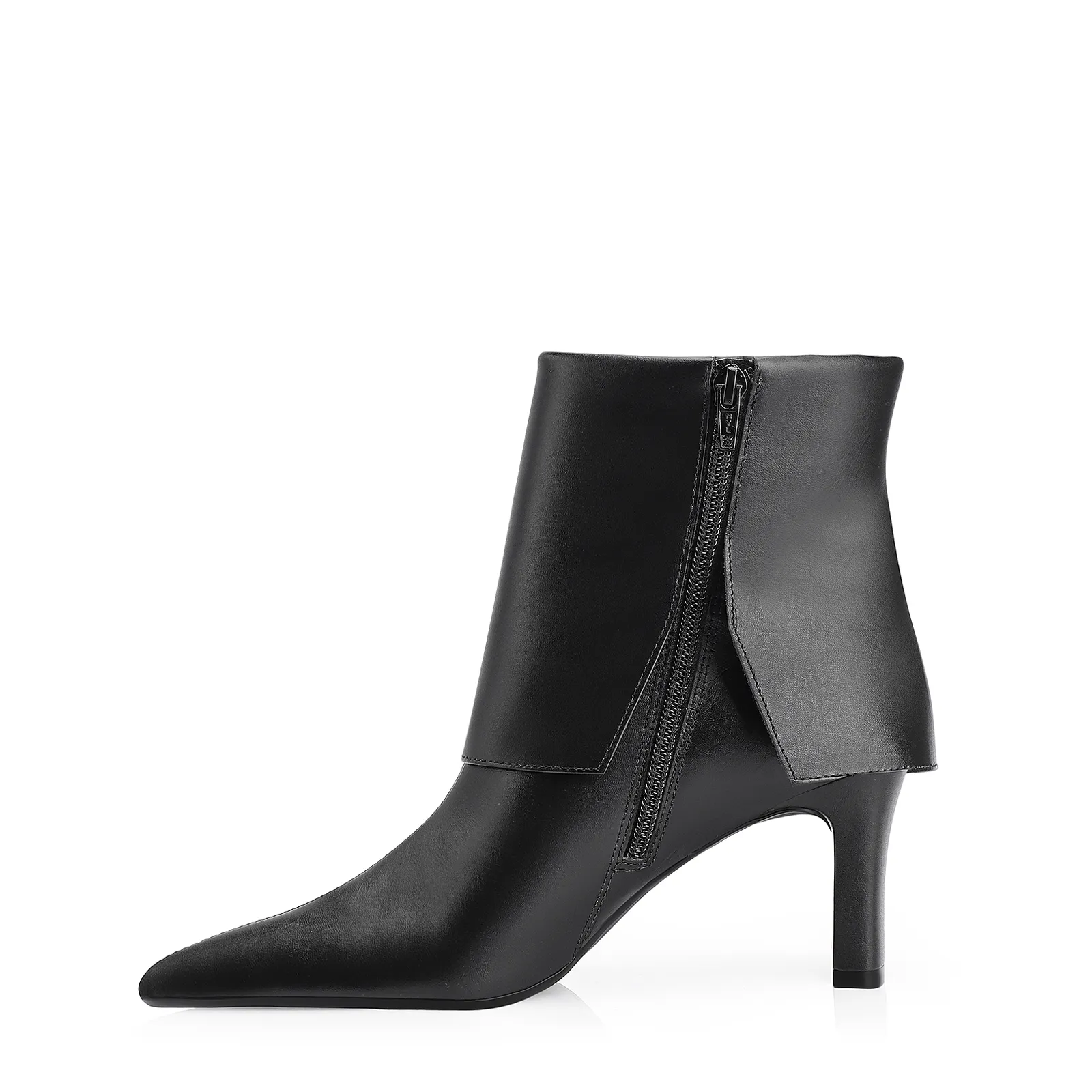 Bota Couro Preto Capa