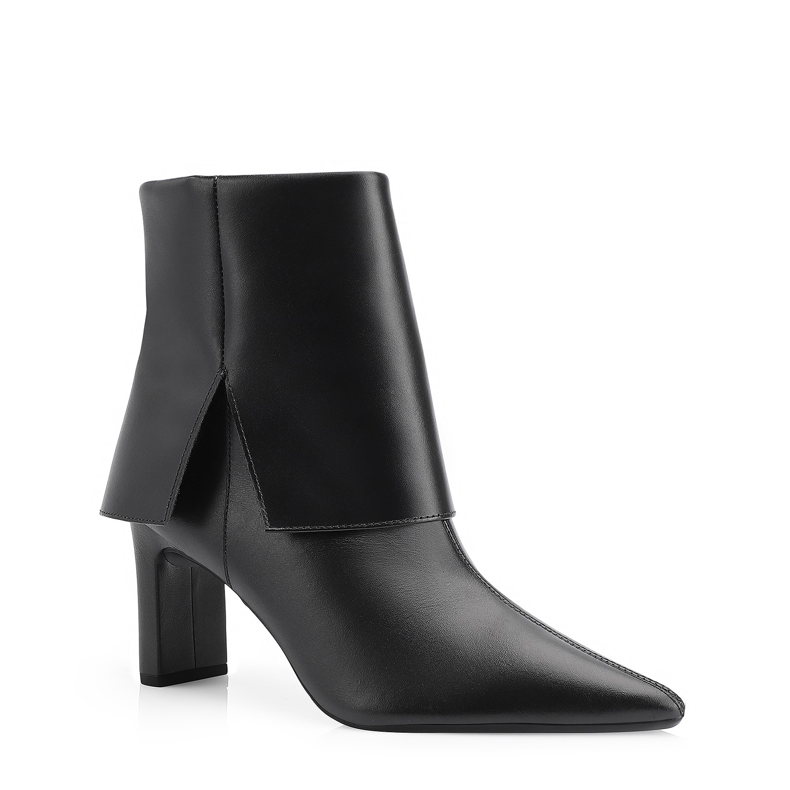 Bota Couro Preto Capa
