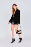 Bota Couro Preto/Dourado - imagem 9