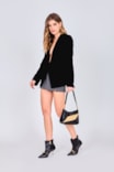 Bota Couro Preto/Dourado - imagem 9