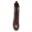 Bota Feminina Coturno Couro Marrom - imagem 5