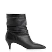 Bota Franzida Couro Preto - imagem 3