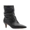 Bota Franzida Couro Preto - imagem 1