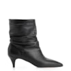 Bota Franzida Couro Preto - imagem 3