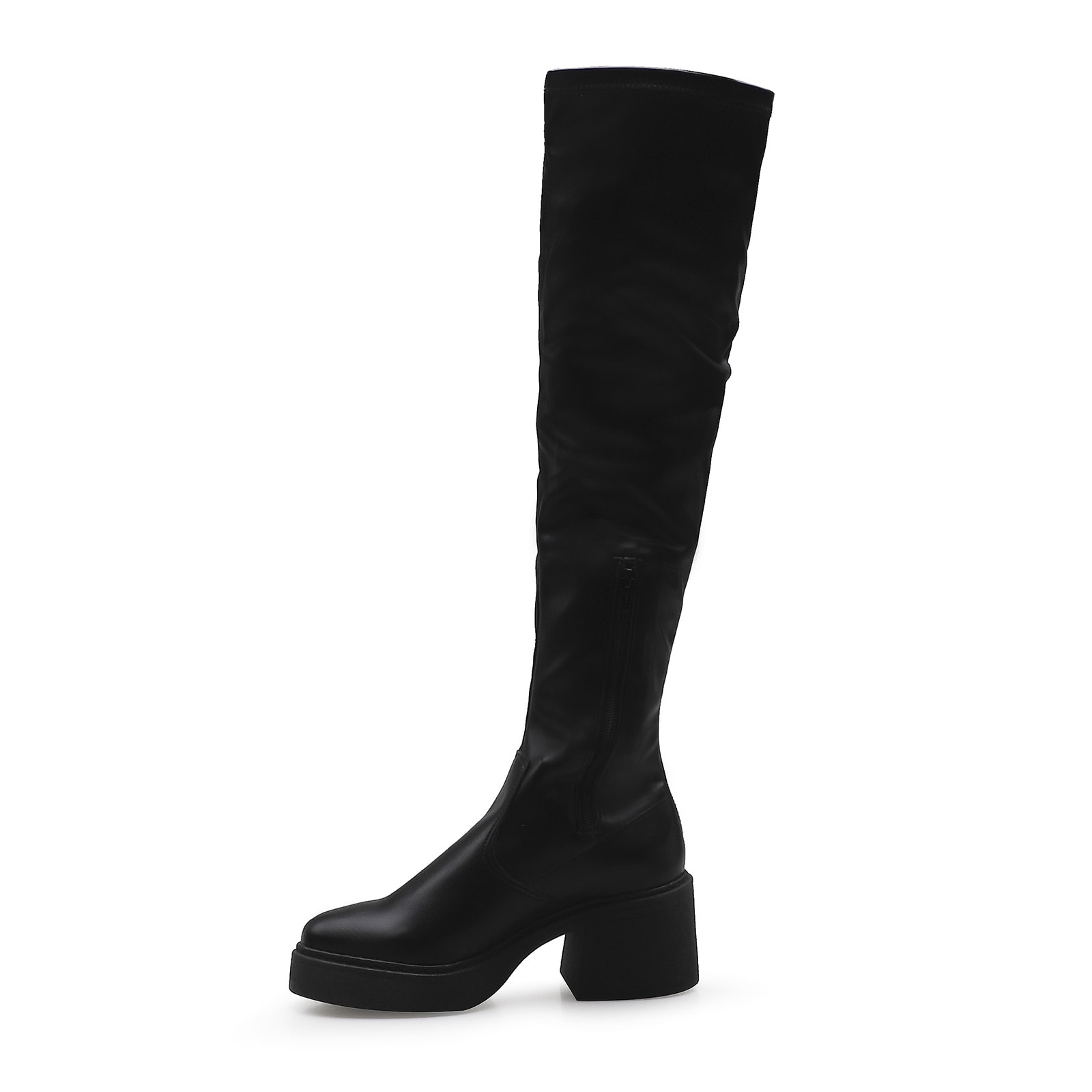 Bota High Louise Preto