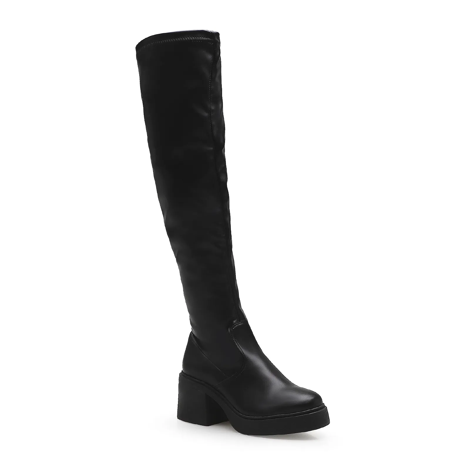 Bota High Louise Preto