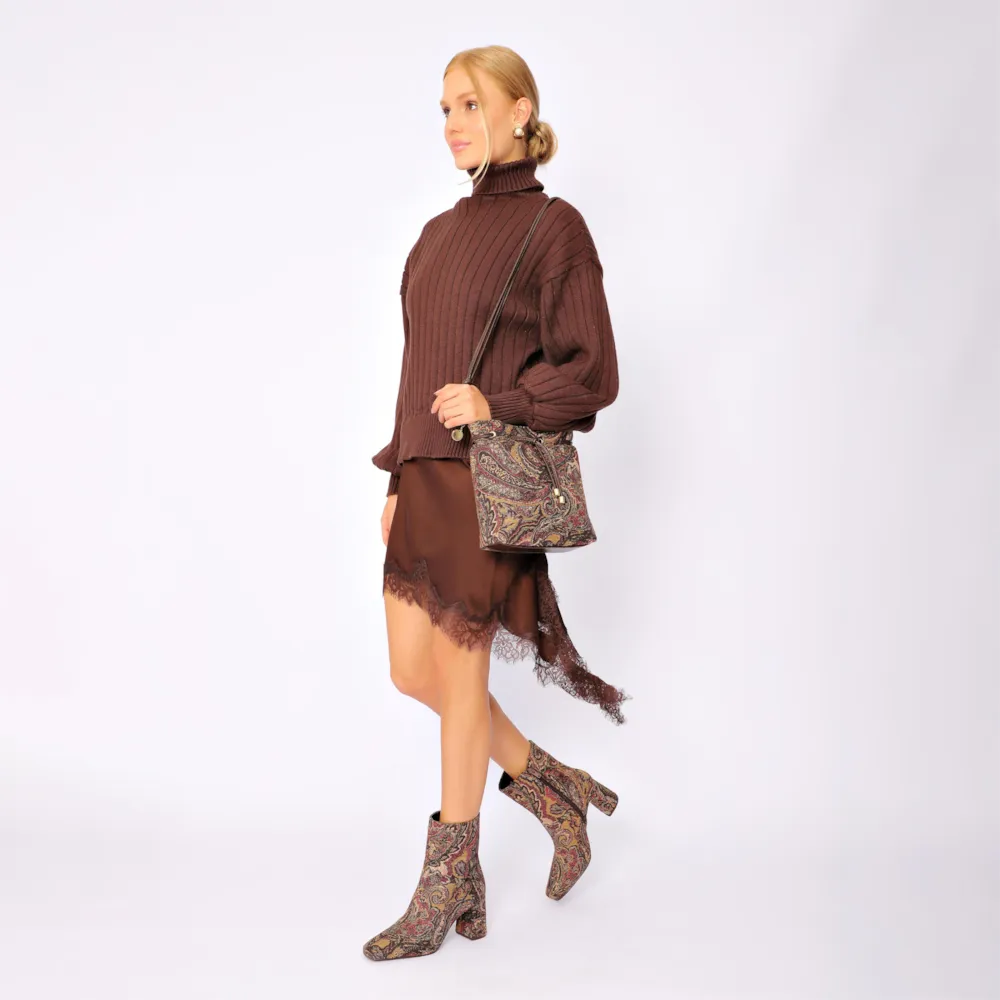 Bota Jacquard Paisley - imagem 9