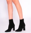 Bota Knit Preto - imagem 2