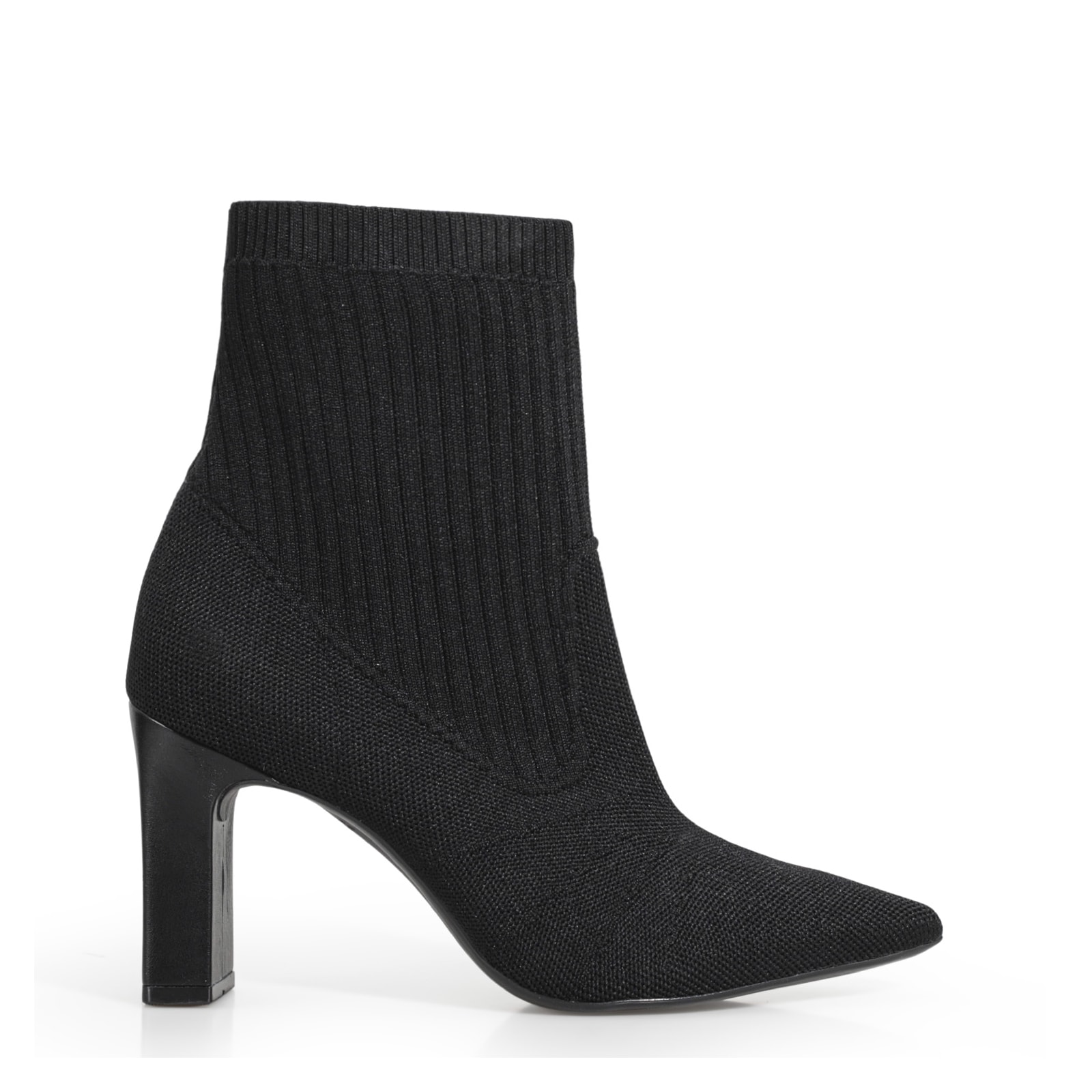 Bota Knit Preto
