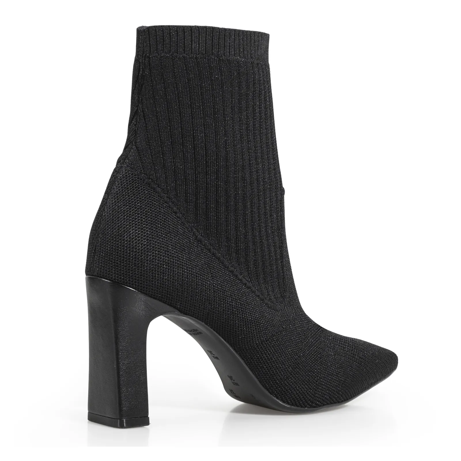 Bota Knit Preto